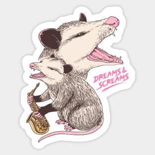 Dreams And Screams Sticker